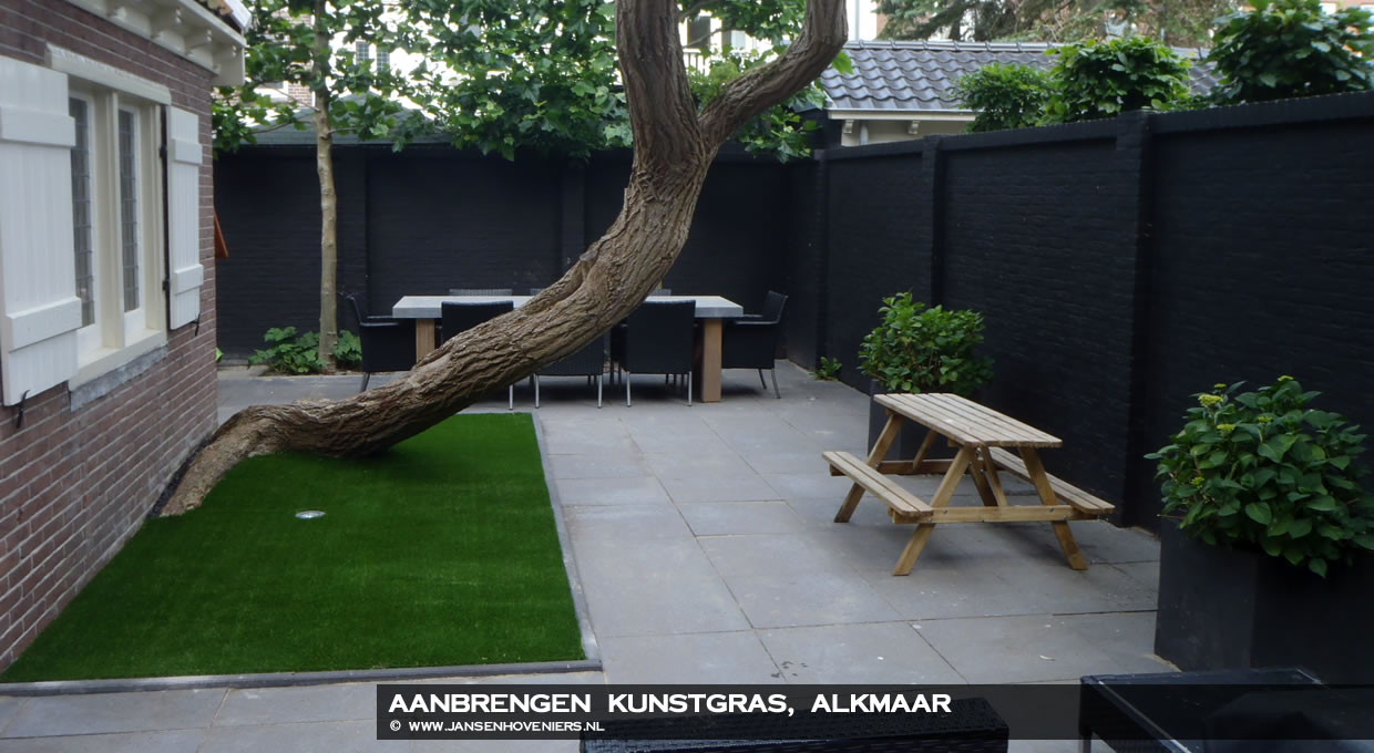 Aanbrengen kunstgras, Alkmaar
