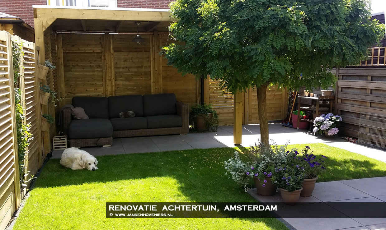 Renovatie achtertuin, Amsterdam